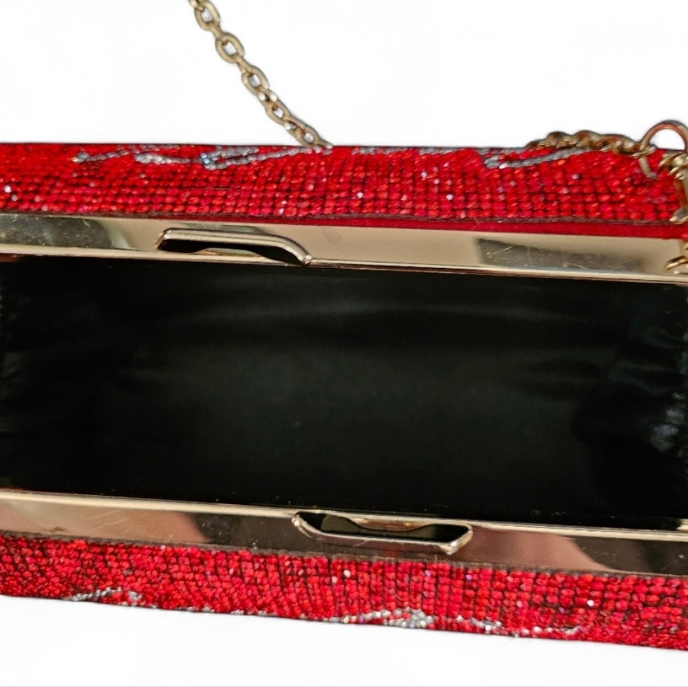 Coca-Cola Can Rhinestone-Encrusted Sparkly Handbag/Clutch - Picture 7 of 16